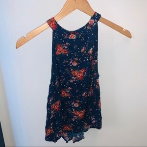 She & Sky Floral Tank